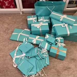 Tiffany box’s and bags
